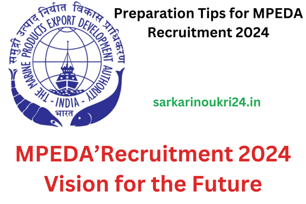 MPEDA Recruitment 2024 for Trainee Vacancies
