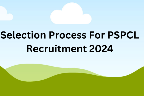 Selection Process For PSPCL Recruitment 2024