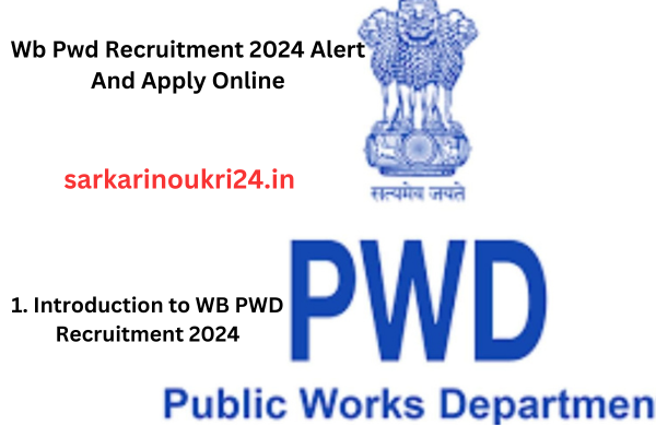 Wb Pwd Recruitment 2024 Alert And Apply Online